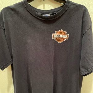 Cancun Mexico Harley Davidson Motorcycle T Shirt